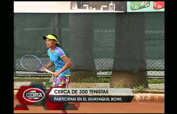 Cerca de 300 tenistas participan en el Guayaquil Bowl